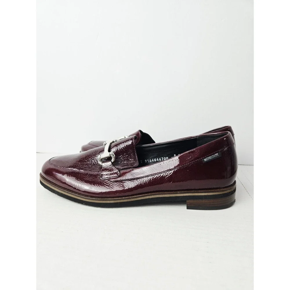 Mephisto Loafers Womens SZ 10.5 Brown Roxana‎ Leather Casual Comfort Shoes